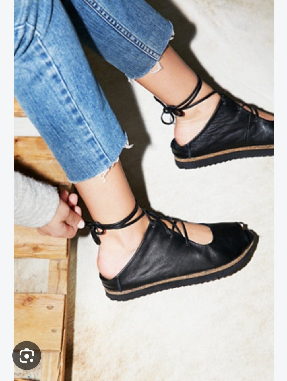 Free People Christie Flatform Mule Size 6.5